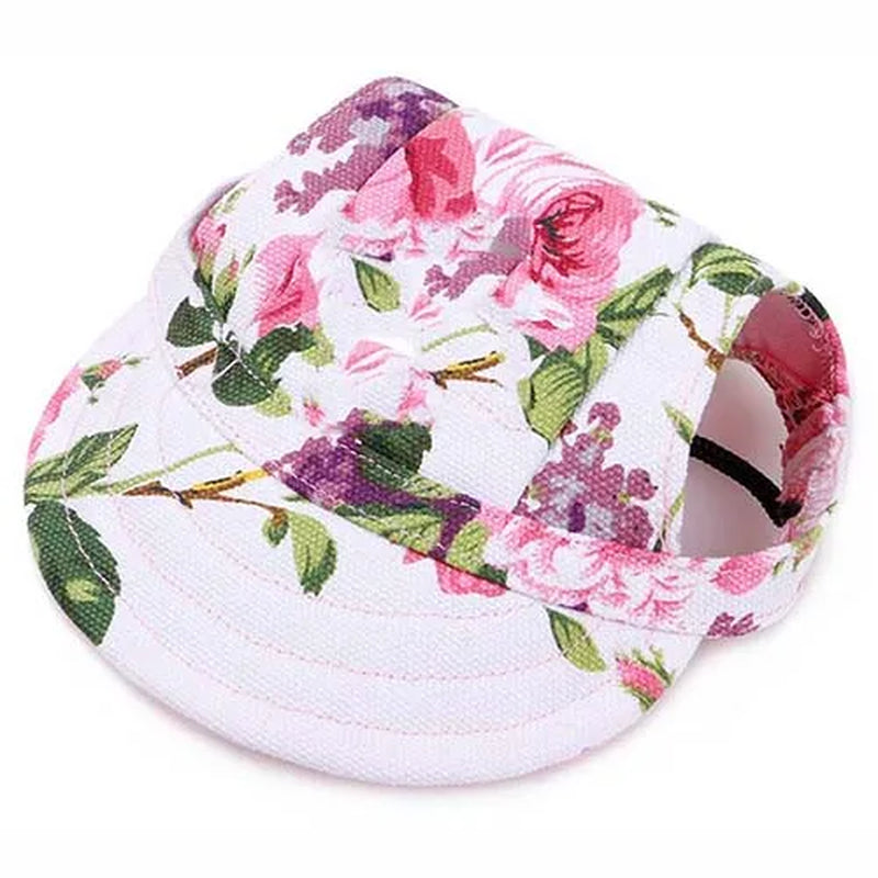 Dog Baseball Cap Adjustable Dog Outdoor Sport Sun Protection Baseball Hat Cap Visor Sunbonnet Outfit for Puppy Small Dog Pet Cat