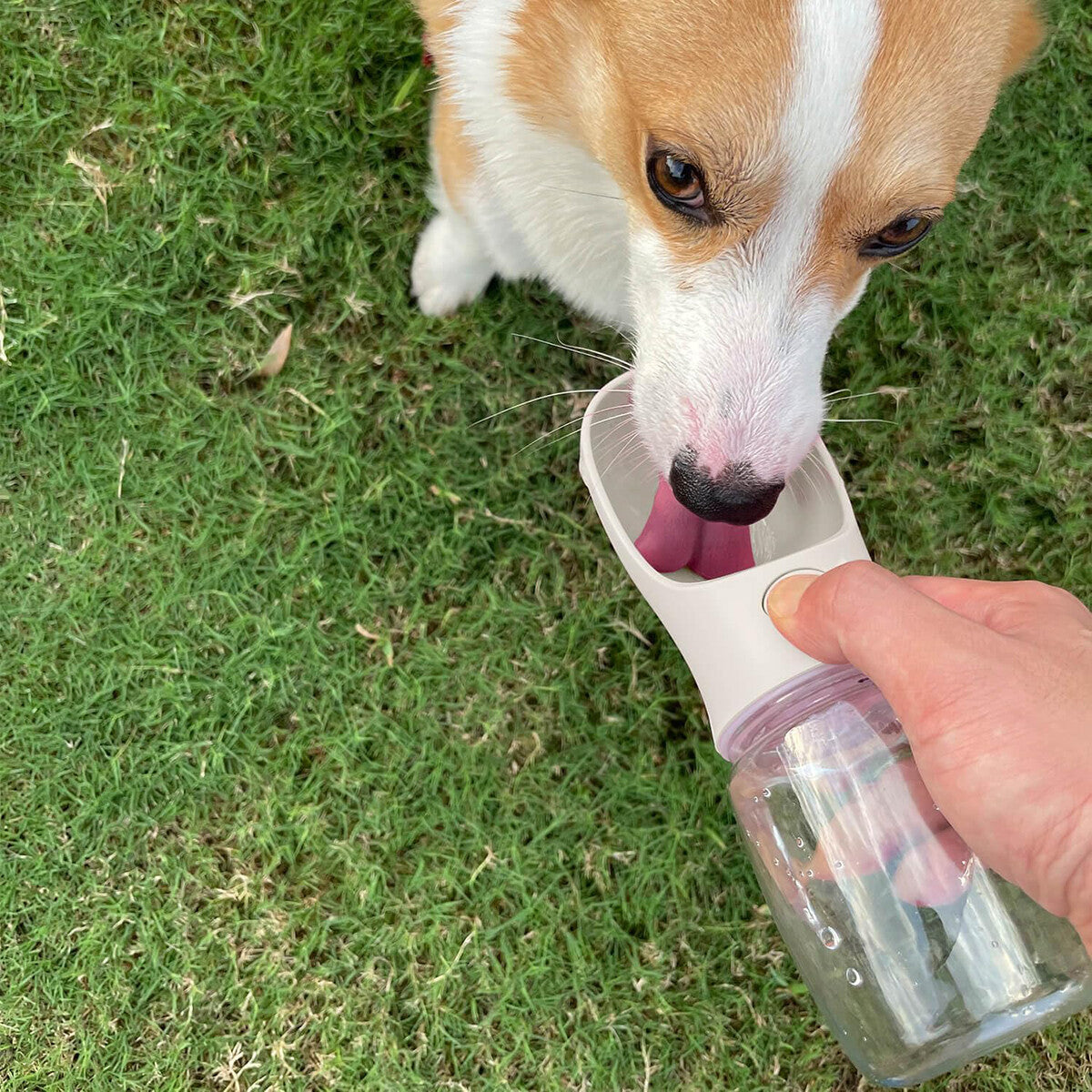 550Ml Pet Portable Water Bottle Puppy Dog Cat Cup Drinking Travel Outdoor Feeder