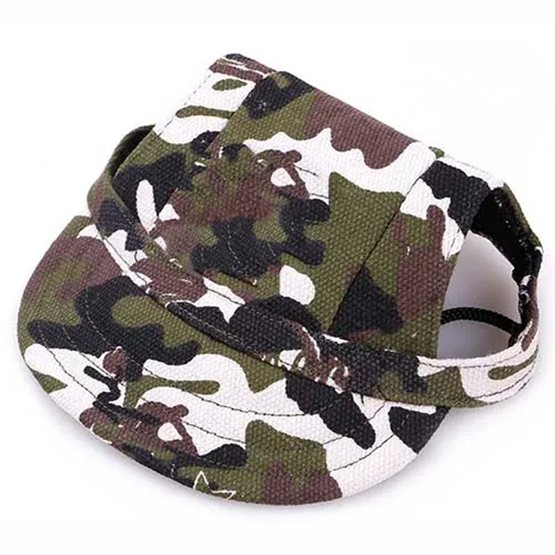 Dog Baseball Cap Adjustable Dog Outdoor Sport Sun Protection Baseball Hat Cap Visor Sunbonnet Outfit for Puppy Small Dog Pet Cat