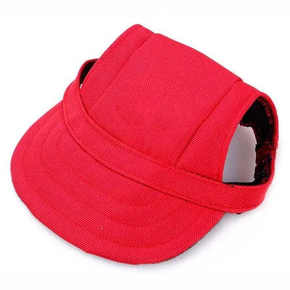 Dog Baseball Cap Adjustable Dog Outdoor Sport Sun Protection Baseball Hat Cap Visor Sunbonnet Outfit for Puppy Small Dog Pet Cat