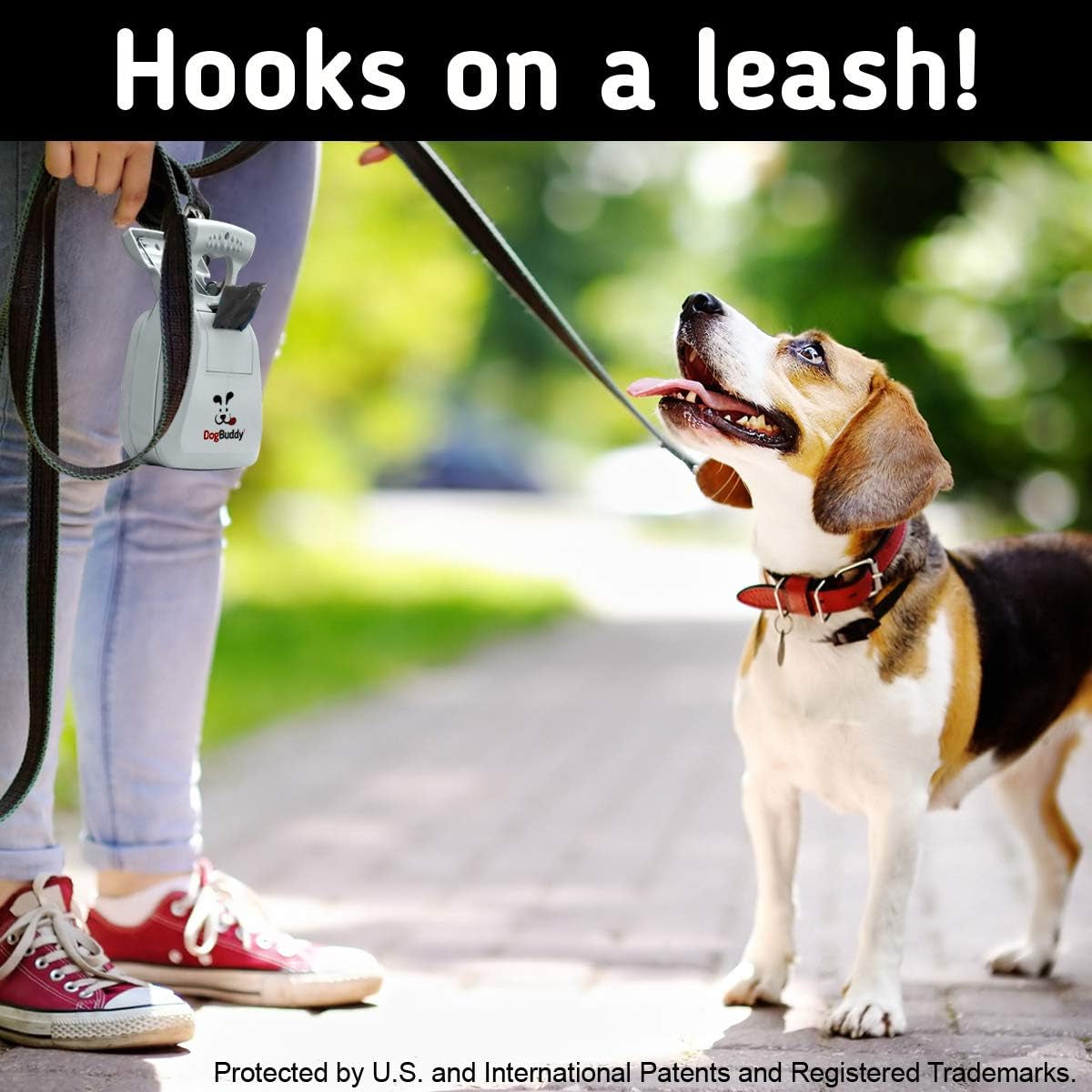 New Pooper Scooper - Small, Medium or Large Dog Pooper Scooper - Portable Poop Scoop - Dog Poop Scooper with Waste Bag Dispenser - Large - Mist