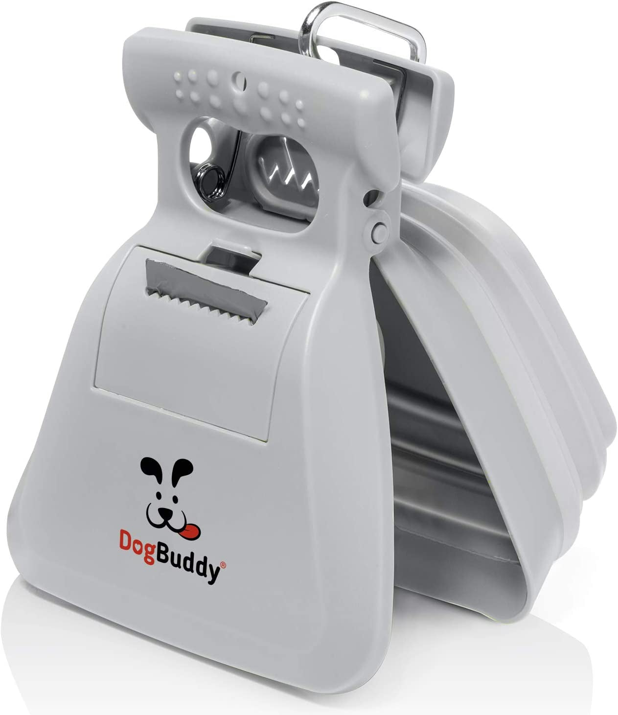 New Pooper Scooper - Small, Medium or Large Dog Pooper Scooper - Portable Poop Scoop - Dog Poop Scooper with Waste Bag Dispenser - Large - Mist