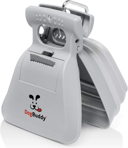 New Pooper Scooper - Small, Medium or Large Dog Pooper Scooper - Portable Poop Scoop - Dog Poop Scooper with Waste Bag Dispenser - Large - Mist