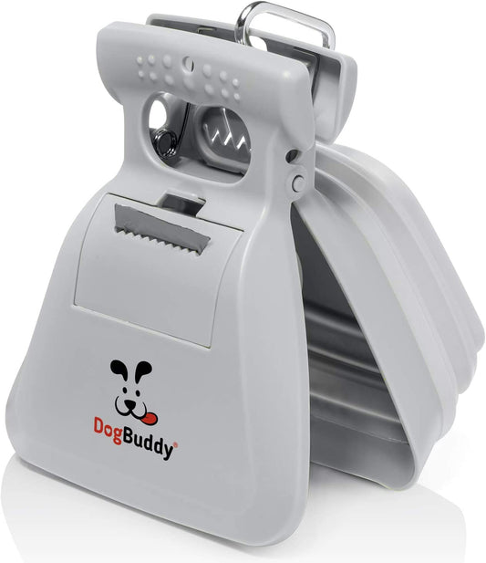 New Pooper Scooper - Small, Medium or Large Dog Pooper Scooper - Portable Poop Scoop - Dog Poop Scooper with Waste Bag Dispenser - Large - Mist