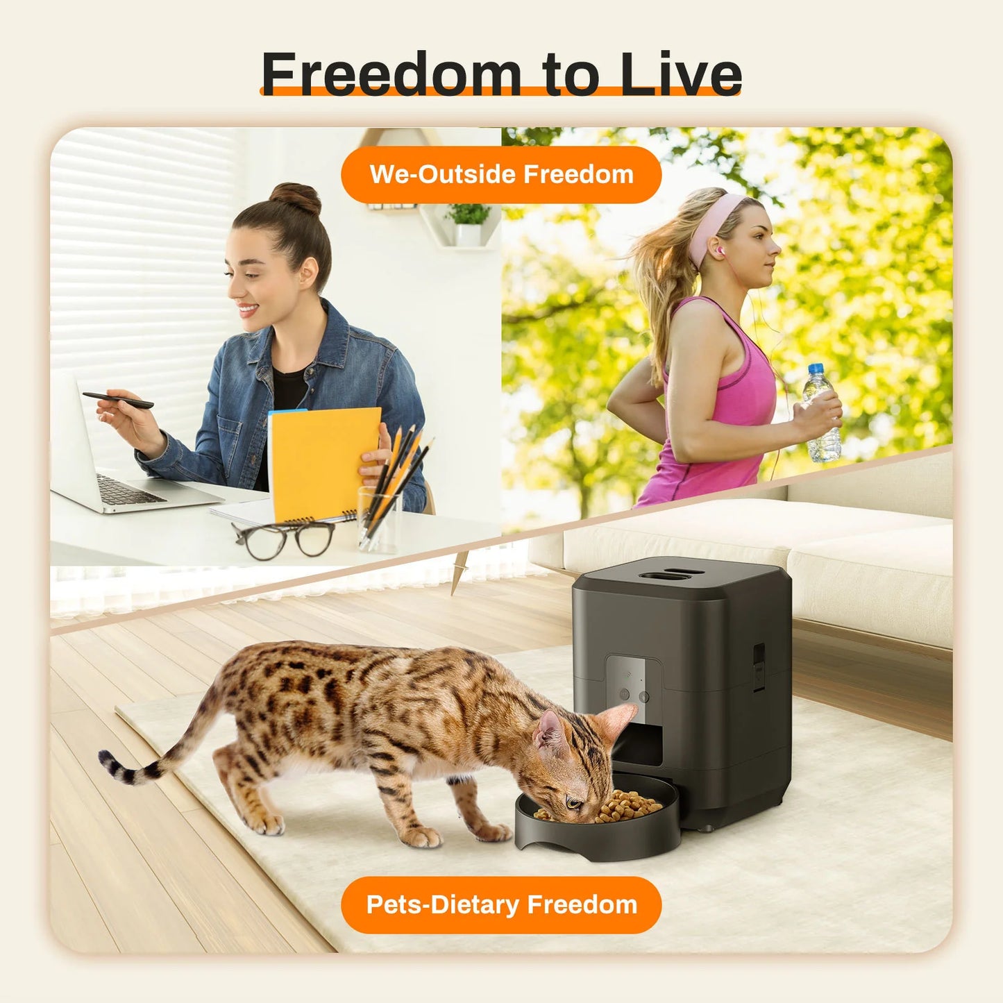 Pet Intelligent Automatic Feeder
