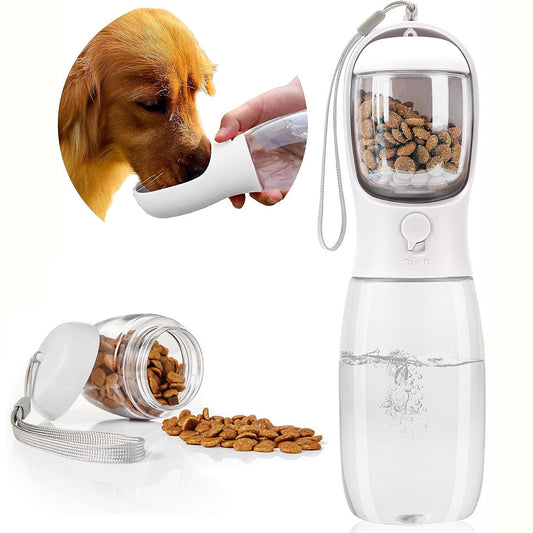 550Ml Pet Portable Water Bottle Puppy Dog Cat Cup Drinking Travel Outdoor Feeder