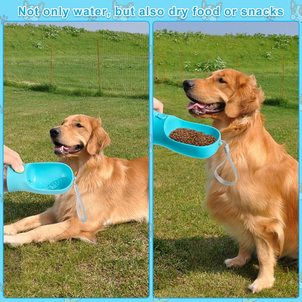 550Ml Pet Portable Water Bottle Puppy Dog Cat Cup Drinking Travel Outdoor Feeder